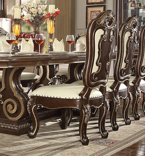 Buy Gold, Ivory, Dark Cherry Homey Design  Dining Room 