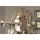 Pickle Frost/Antique Silver Dresser & Mirror Traditional Homey Design HD-7012