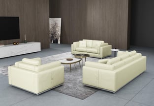 Buy Off-White European Furniture Living Room 