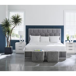 Bedroom  White, Gray Caracole image