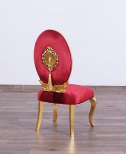 Order Brown, Gold, Red European Furniture 68582-DT-9-RED Dining Room now