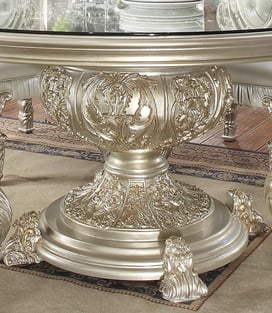 Dining Room  Silver, Metallic Homey Design  photo