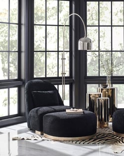 Living Room  Gold, Silver, Black Caracole image