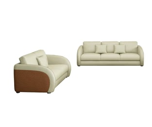 Beige, Cognac European Furniture EF-90881-S Living Room interior