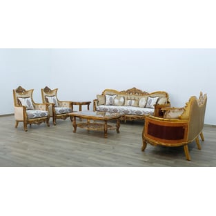 Buy Beige, Bronze, Antique European Furniture Living Room 