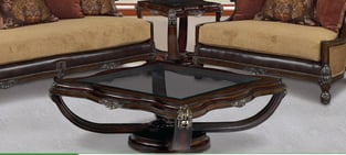 Brown, Golden Brown, Walnut, Chestnut Benneti Benetti's-Francesca-Cocktail-Table Accent Tables interior