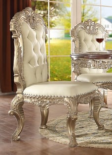 Buy Silver, Antique White Homey Design  Dining Room 