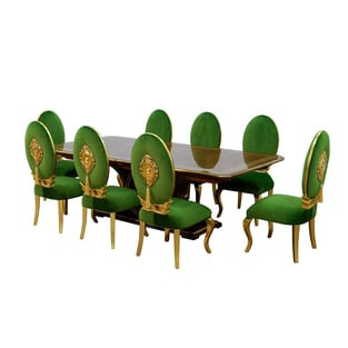 Dining Room  Gold, Emerald, Ebony European Furniture image