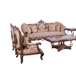 Order Bronze, Gold European Furniture 44698-Set-3 Living Room now