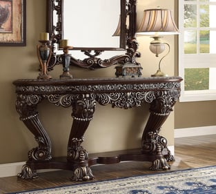 Buy Brown, Antique Silver, Metallic Homey Design  Accent Tables 