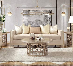 Living Room  Beige, Champagne Homey Design  photo