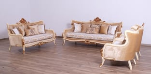 Buy now Gold, Antique, Pearl European Furniture 47072-Set-4