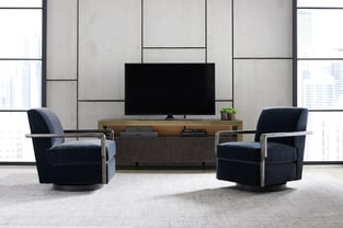 Living Room  Dark Blue Caracole image