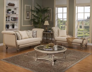 Living Room  Pearl, Light Beige Homey Design  image