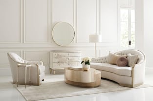 Living Room  Gold, Champagne, Cream Caracole image