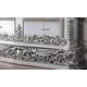 Traditional Silver Wood Dresser and Mirror Homey Design HD-1808