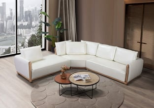 Off-White European Furniture EF-26661 Living Room interior