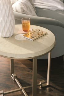 Champagne, Blondie Caracole CLA-418-4213 Accent Tables interior