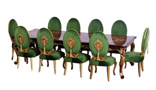 Order Brown, Gold, Emerald European Furniture 68582-DT-9-EM Dining Room now