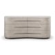 Moonstone & Seal Skin Finish Six Drawers Dresser ROAM by Caracole 