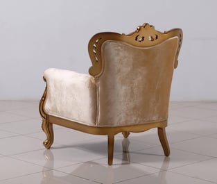 Buy Bronze, Gold European Furniture Living Room 