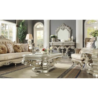 Living Room  Silver, Metallic Homey Design  photo