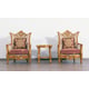 Thumbnail of Living Room  Gold, Red European Furniture image