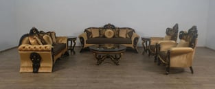 Buy now Gold, Black European Furniture 42037-S