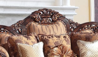 Order Burgundy, Caramel, Mocha, Gold, Coffee Homey Design  HD-66-S Living Room now