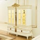 Thumbnail of Beige, White, Gold Homey Design  HD-D1882-12PC Dining Room interior