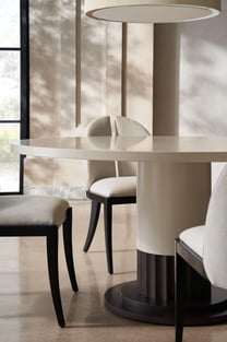 Dining Room  Ivory, Dark Chocolate Caracole image