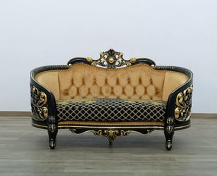 Order Gold, Antique, Black European Furniture 30019-S-Set-4 Living Room now