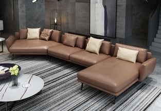 Living Room  Brown European Furniture image