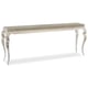  Moonlit Sand with Soft Silver Leaf Console Table SHE'S GOT LEGS by Caracole 