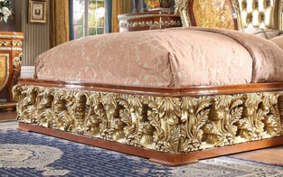 Buy Gold, Light Cherry, Tan, Amber Homey Design  Bedroom 