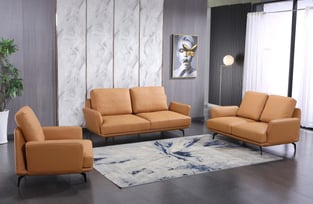 Order Cognac European Furniture EF-37457-S-Set-3 Living Room now