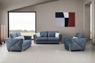 Living Room  Blue Cosmos Furniture image