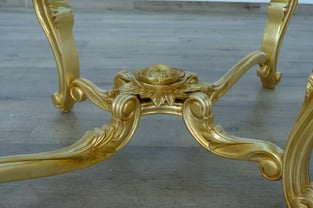 Gold, Antique European Furniture 68584-CT Accent Tables interior