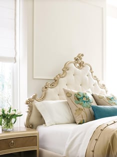 Buy Gold, Cream Caracole Bedroom 