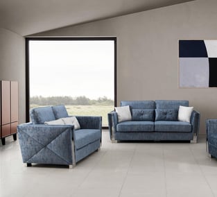 Living Room  Blue Cosmos Furniture image