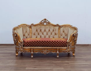 Buy Gold, Sand, Red European Furniture Living Room 