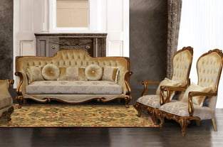 Living Room  Bronze, Gold European Furniture image