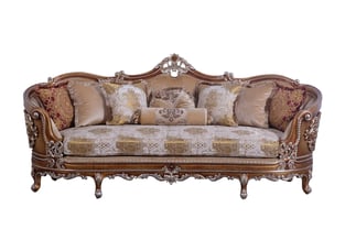 Gold, Sand European Furniture 35550-Set-4 Living Room interior