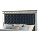 Thumbnail of Order Silver, Navy Cosmos Furniture Brooklyn-K-Bed Bedroom now