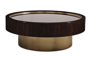 Accent Tables  Ebony, Brass Caracole photo