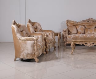 Living Room  Champagne, Copper European Furniture image