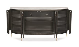 Buy Gold, Charcoal Caracole Dining Room 