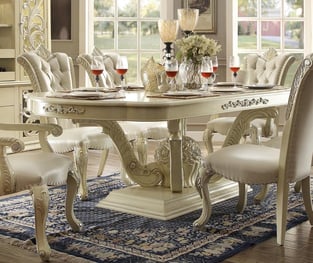 Dining Room  White Homey Design  photo