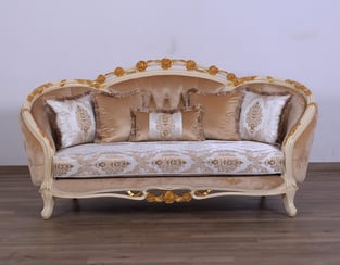 Buy Gold, Sand European Furniture Living Room 