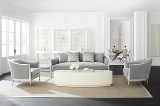 Living Room  Silver, Gray Caracole image